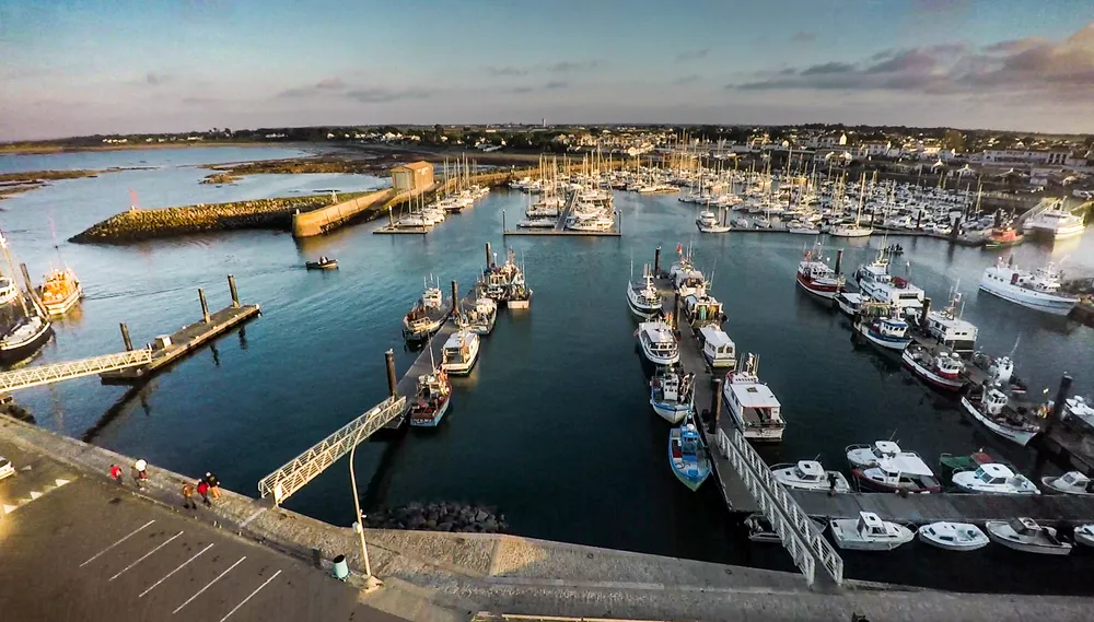 Port de pèche et embarcadère de l'ile de noirmoutier