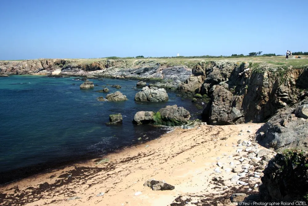 Côte rocheuse de l'ile d'yeu