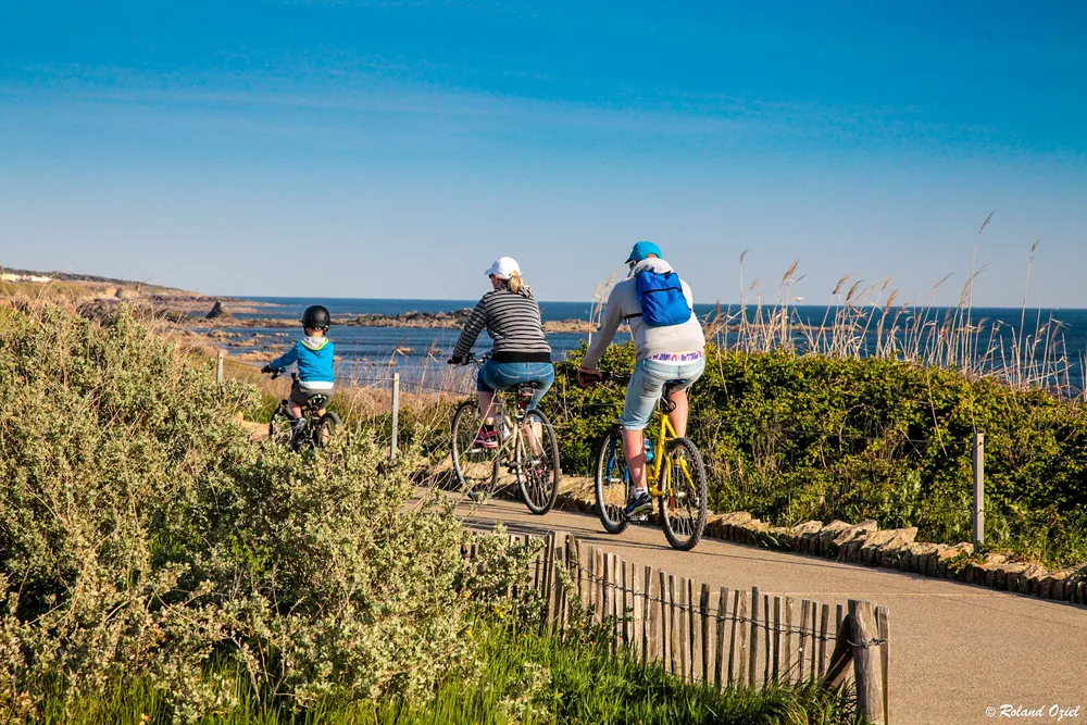 piste cyclable aux sables d'olonne